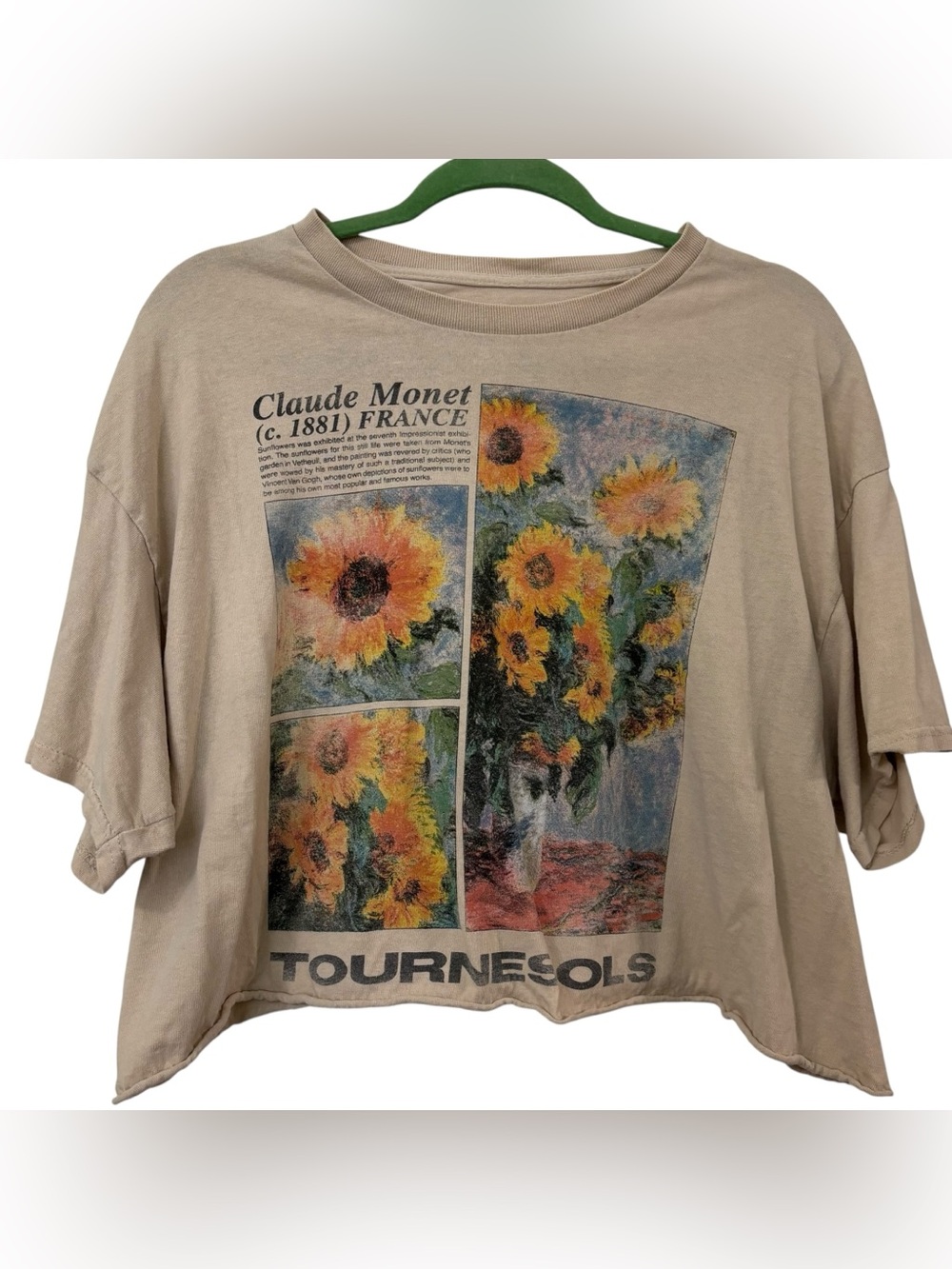 AUTG women’s Monet crop top tee size XL